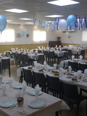 השכרת אולם חדר האוכל לאירועים
